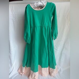 Omi Jo Green Empire dress